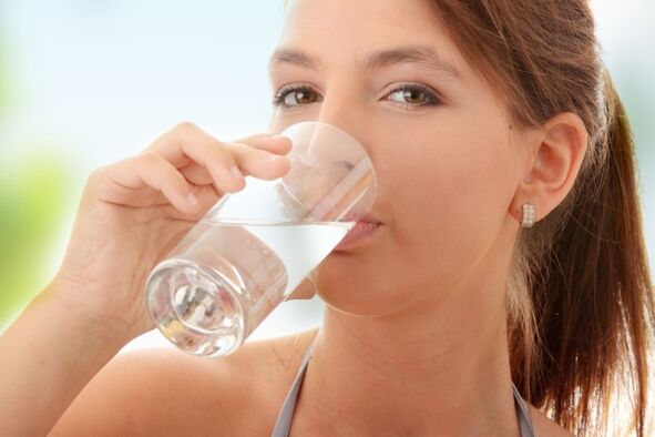water regime helps to lose weight