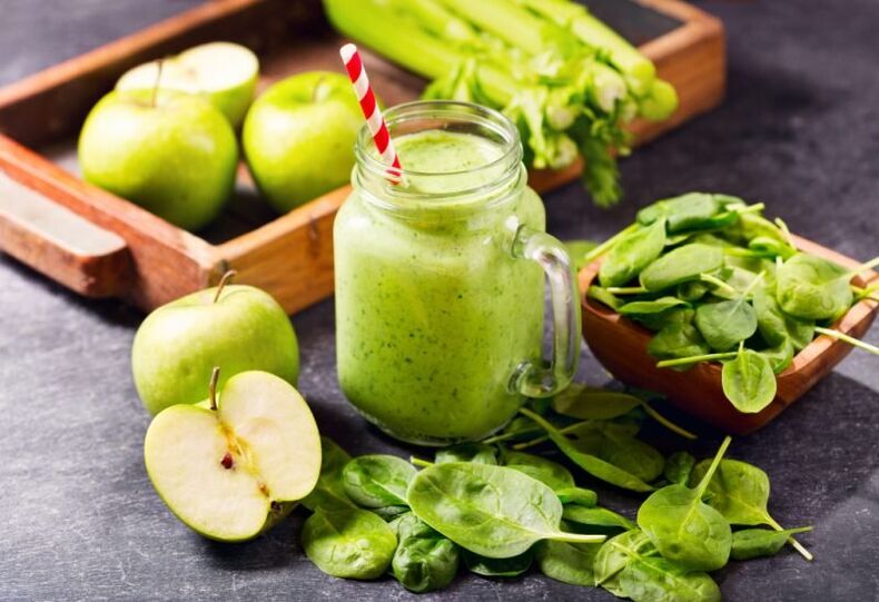 weight loss smoothies with spinach and apple