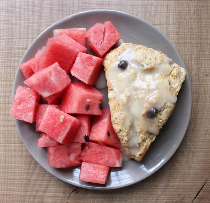 watermelon and slimming bread
