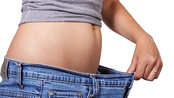 large jeans after losing weight belly