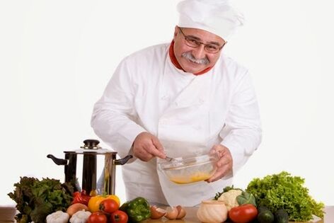 a man preparing meals for proper nutrition
